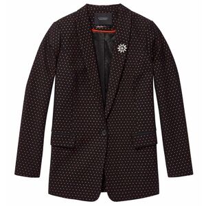 Scotch & Soda Tailored Stretch Jacquard Blazer